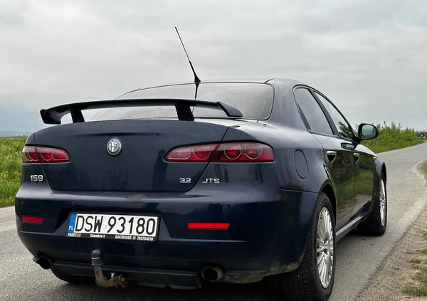 Alfa Romeo 159 cena 16500 przebieg: 237241, rok produkcji 2006 z Raszków małe 79